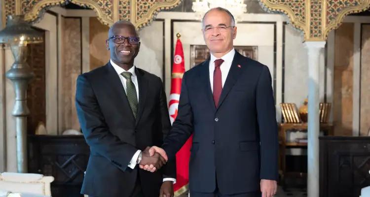 Tunisie : Kamel Maddouri reçoit le vice-président de la BM pour la région MENA