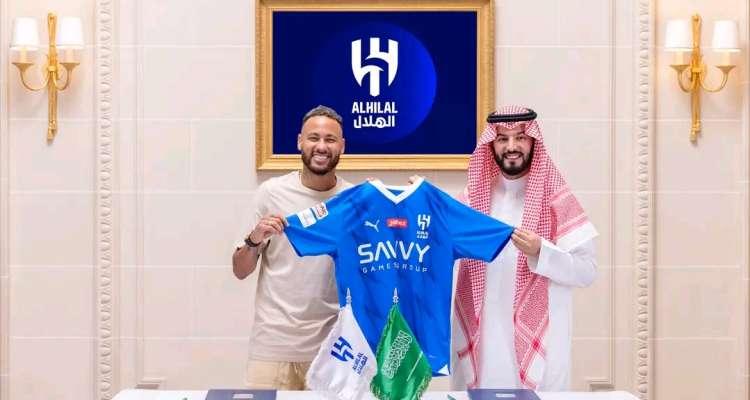 نيمار في الهلال السعودي بشكل رسمي