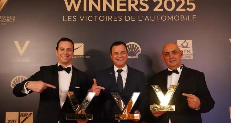 1، 2 و3 "Victoires de l’automobile " لهيونداي تونس