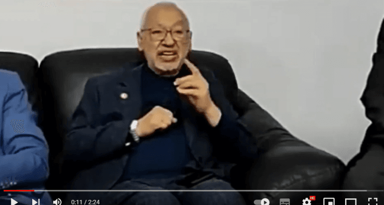 La vidéo pour laquelle Rached Ghannouchi a été arrêté