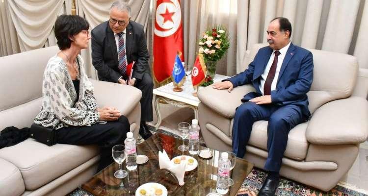 Feki appelle une coordination étroite avec les structures onusiennes en Tunisie