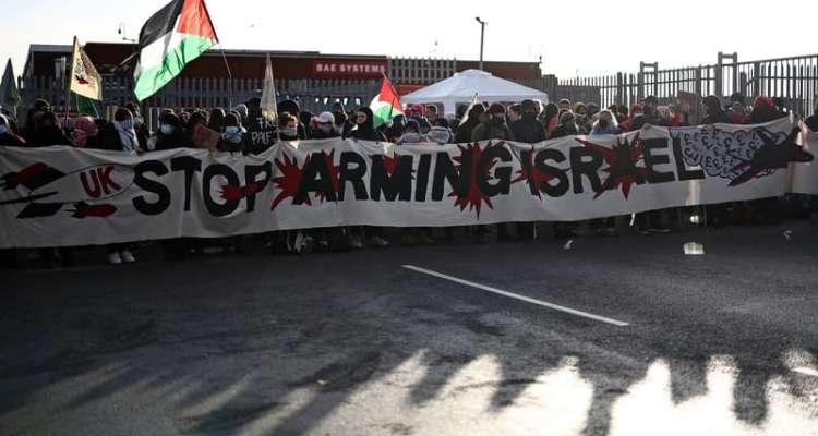 Gaza : Des syndicalistes bloquent une usine d’armements en Angleterre