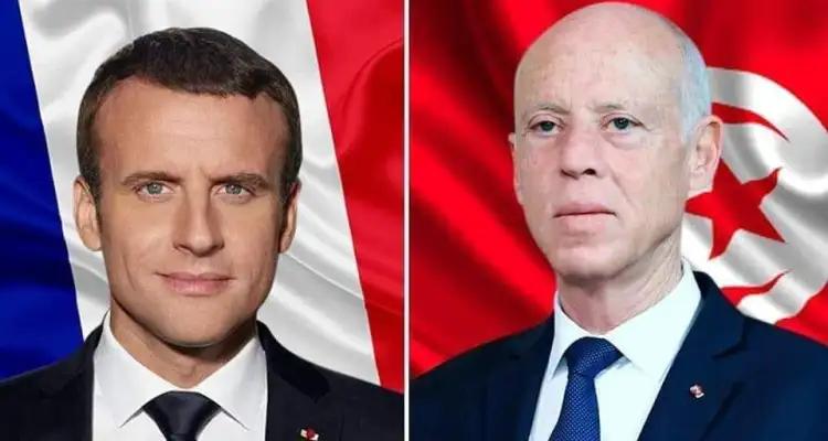 Tunisie : La migration et Gaza au centre d’un entretien téléphonique Saied – Macron