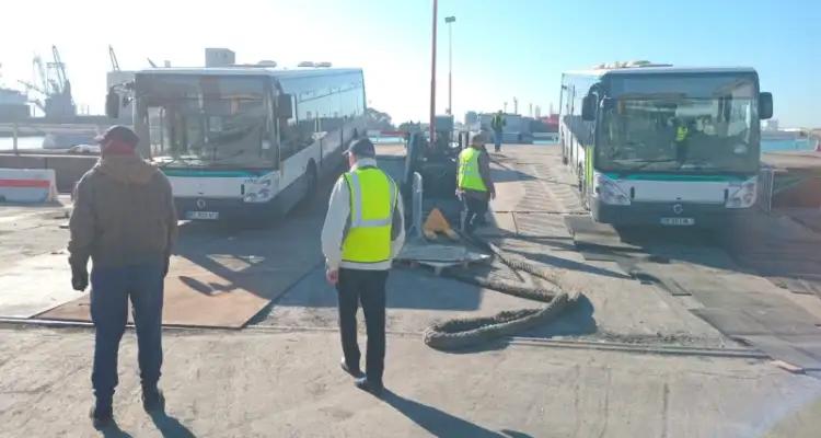 La TRANSTU réceptionne un dernier lot de bus usagés