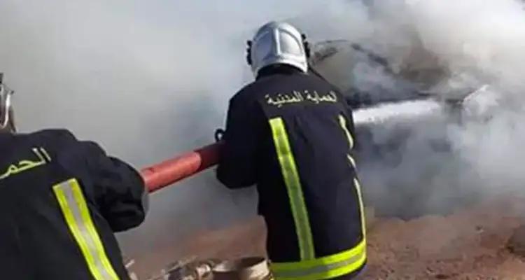 Sfax : Grand incendie dans une usine de bois