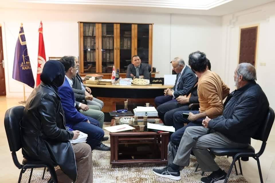 القيروان: متابعة وضعية تزويد منطقة سيدي علي بن سالم بالماء الصالح للشراب