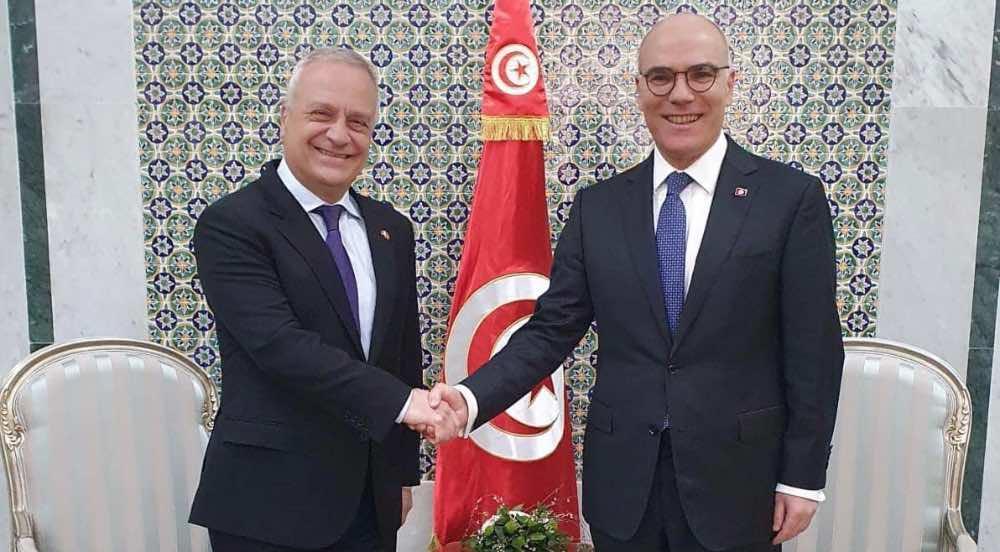 وزير الخارجية يلتقي سفير مالطا بتونس