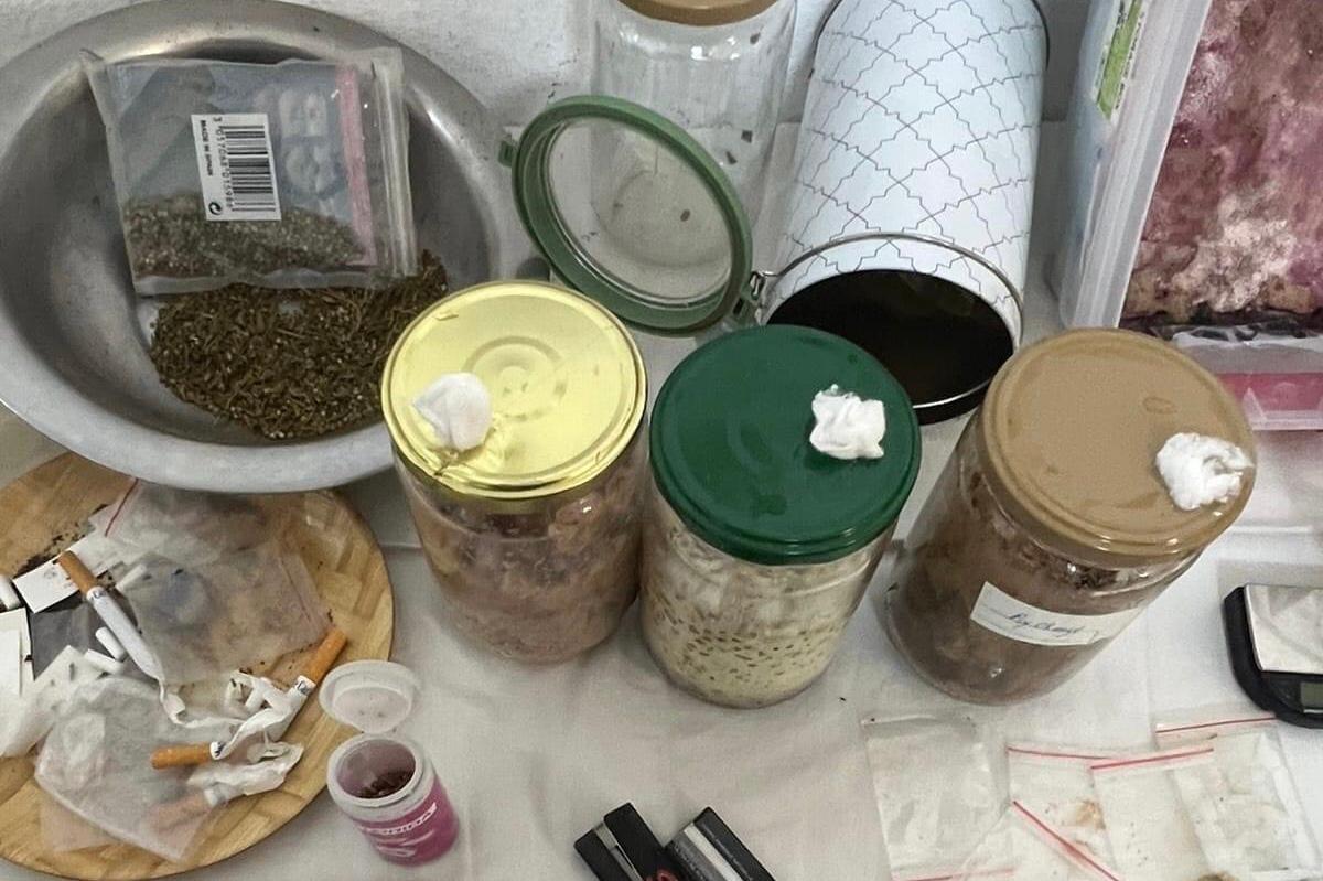 حجز كمية من المخدرات