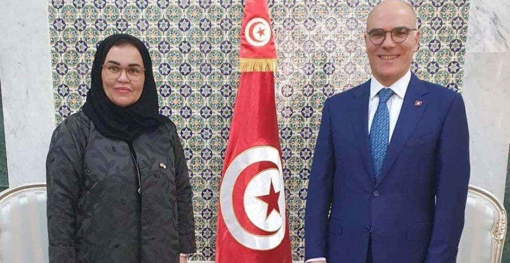 وزير الخارجية يتسلم رسالة من نظيره الإماراتي