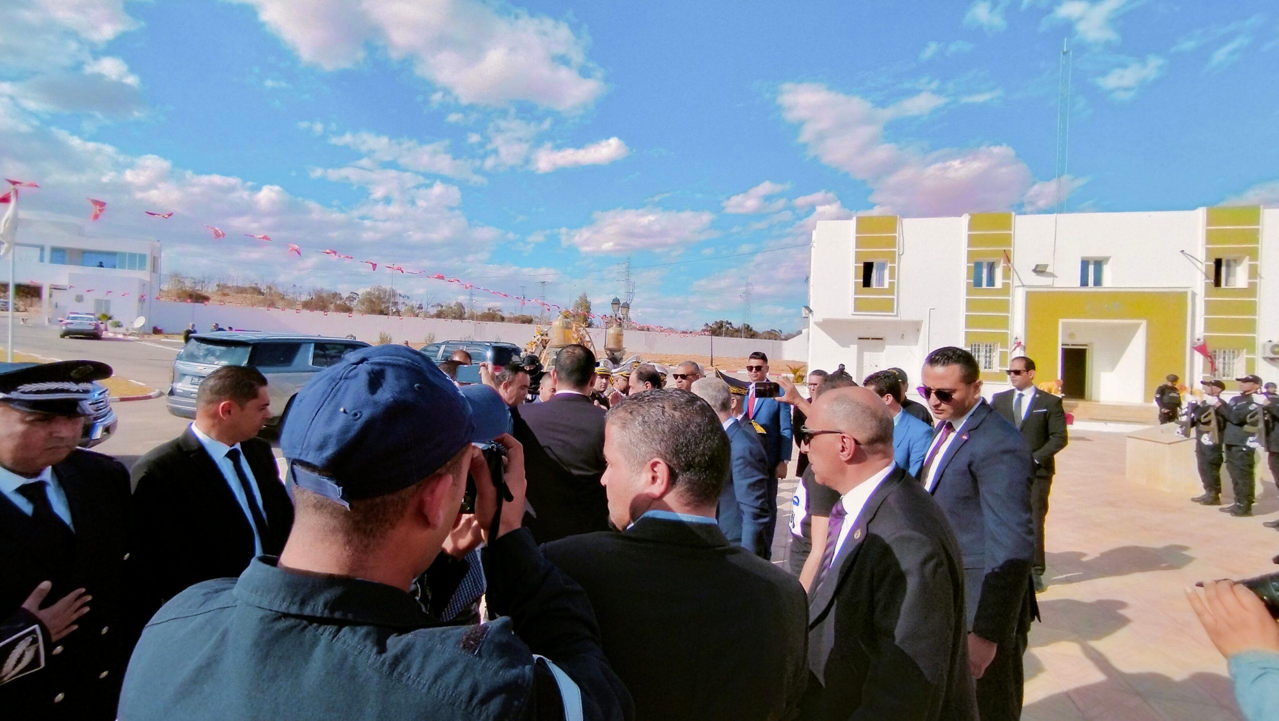 وزير الداخلية في زيارة إلى سيدي بوزيد (صور)