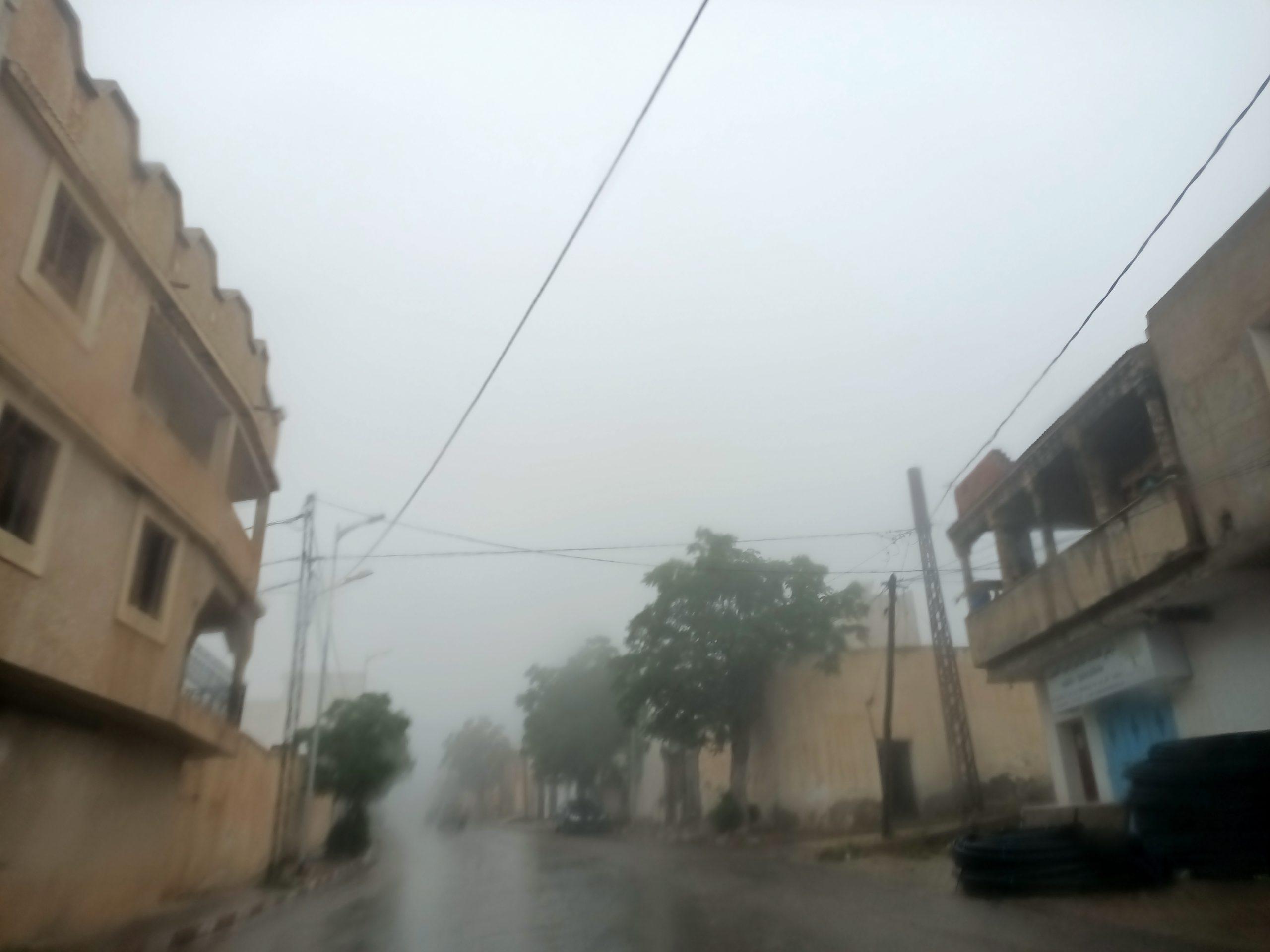 تالة: كميات هامة من الأمطار (صور)