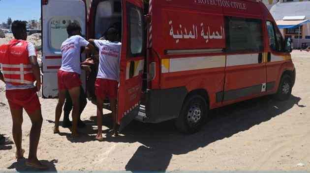 وفاة شاب وانقاذ 3 آخرين ضمن وفد كشفي تعرض للغرق بسواحل الحمامات