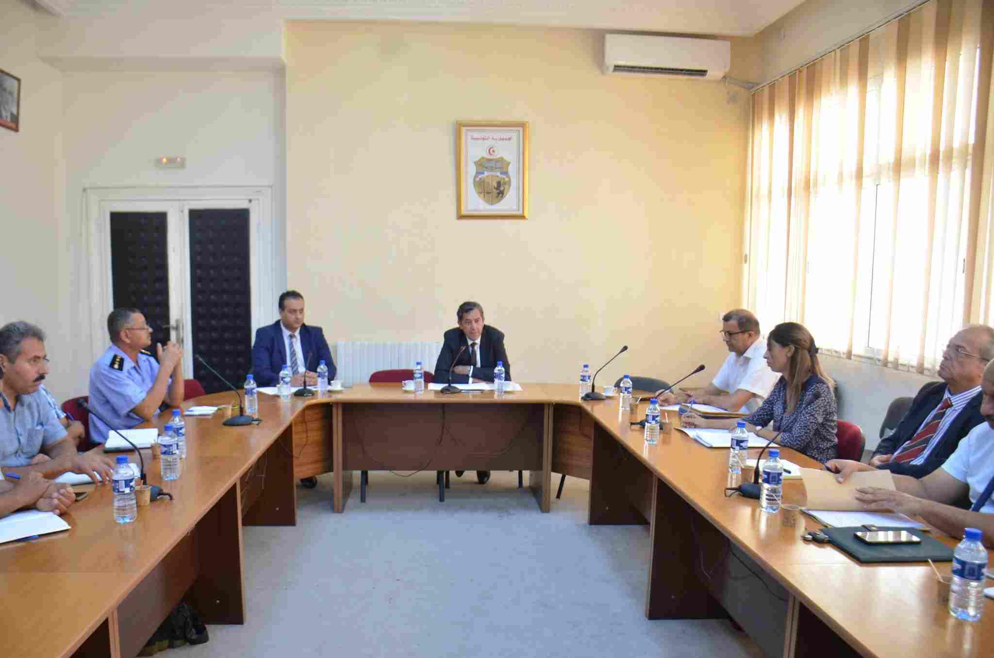 تكرونة الأثرية مهددة بالانزلاقات الأرضية محور جلسة عمل للجنة الجهوية لتفادي الكوارث بسوسة