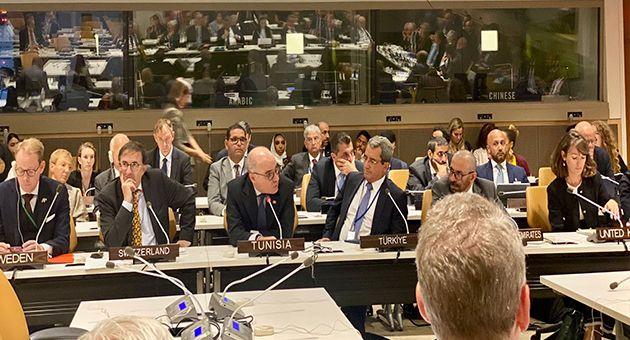 وزير الخارجية يشارك في أشغال اجتماع أممي حول فلسطين