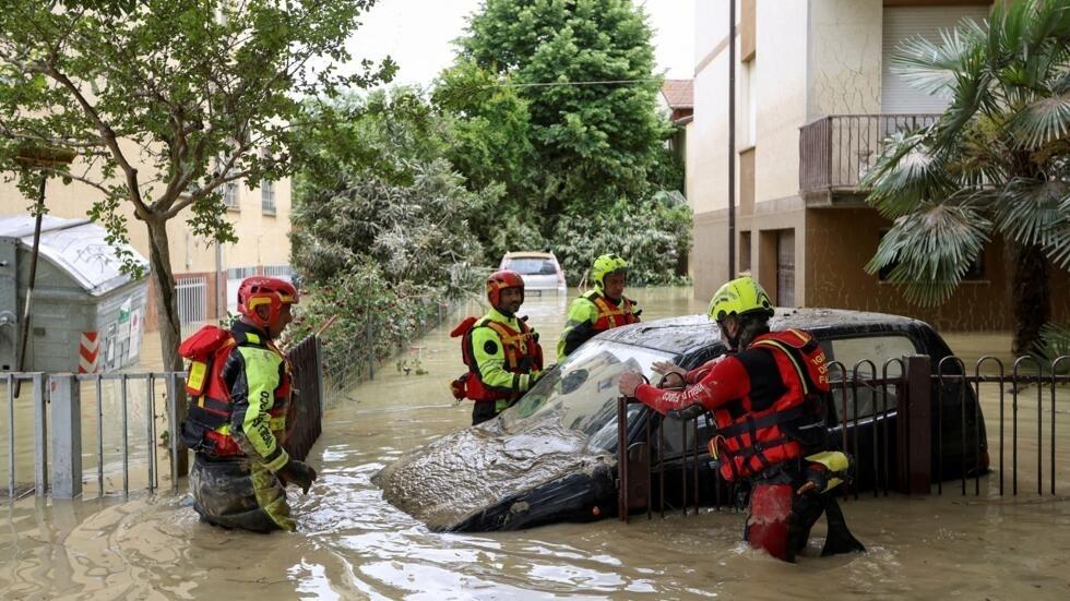 فيضانات تغرق عدّة مناطق في إيطاليا