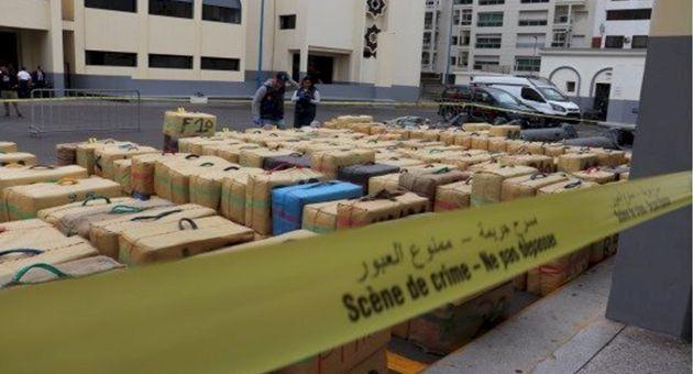 المغرب: إحباط محاولة تهريب أكثر من 18 طنا من مخدرات “الزّطلة”