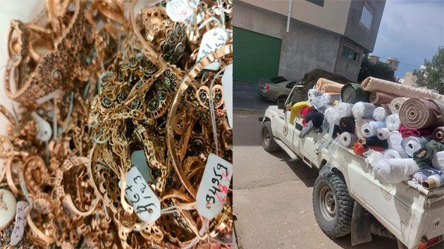 المنستير وسوسة: الدّيوانة تحجز بضائع مهربة بقيمة تفوق المليار