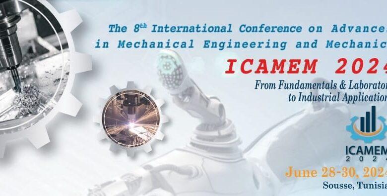سوسة تحتضن المؤتمر الدولي الثامن للتحديثات في الهندسة الميكانيكية والميكانيك