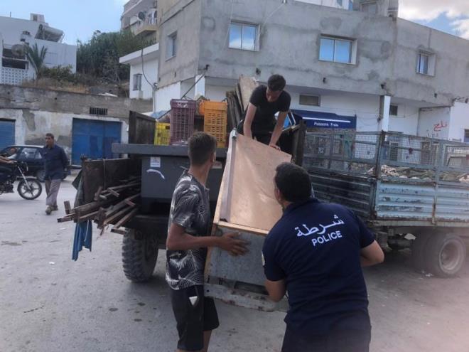 أريانة :حملات بلدية للتصدي للإنتصاب الفوضوي