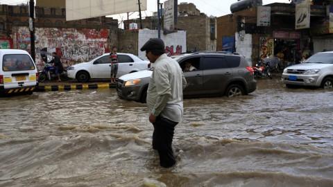 بسبب الأمطار والسيول..إرتفاع عدد الوفيات في اليمن إلى 45 شخصا
