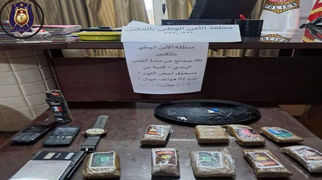 المكنين: الكشف عن شبكة لترويج المخدّرات وحجز “زطلة” و “هروين”