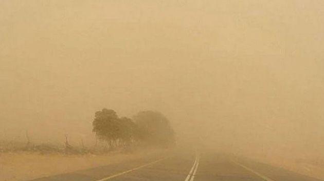 رياح تحجب الرؤية بالطريق السيارة أ1 صفاقس- قابس: الحرس الوطني يُحذّر