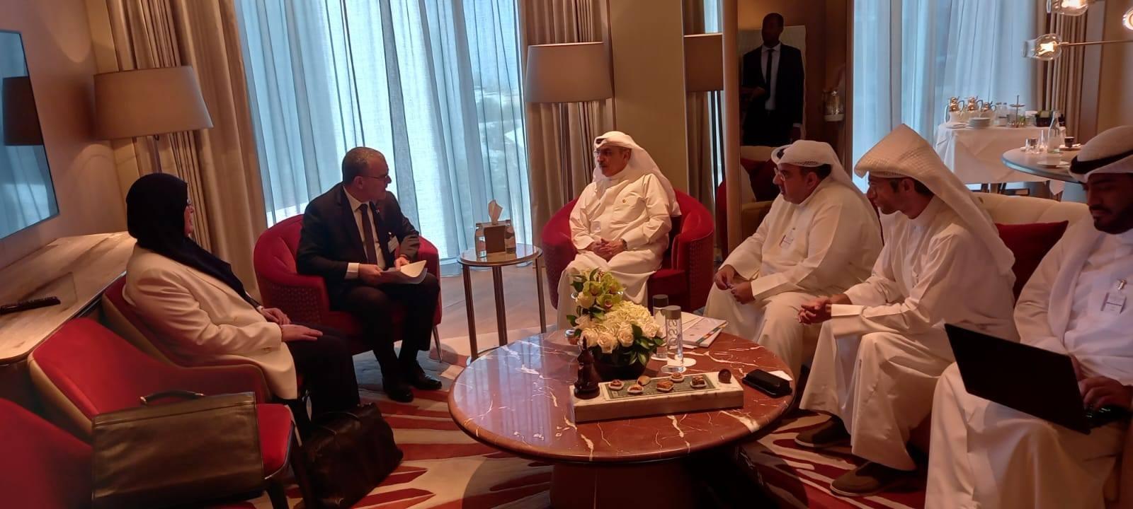 هذا ما ورد في لقاء وزير الإقتصاد بمدير الصندوق الكويتي للتنمية الإقتصادية