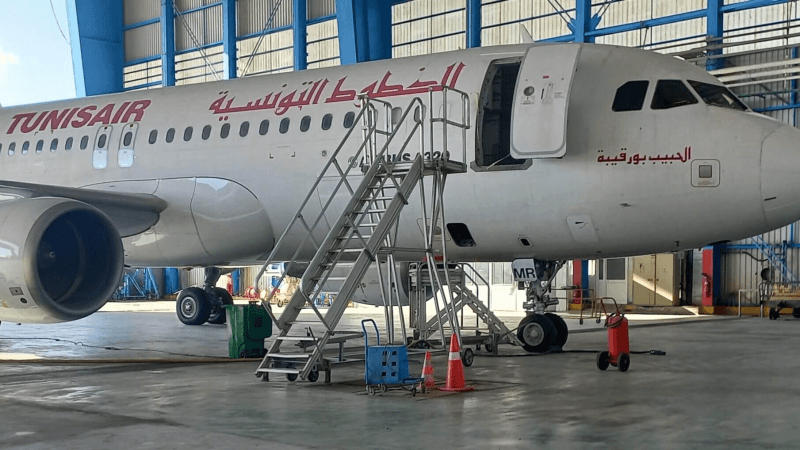 الخطوط التونسية لم تتحصل على كامل المبلغ المرصود لتمويل برنامج الصيانة