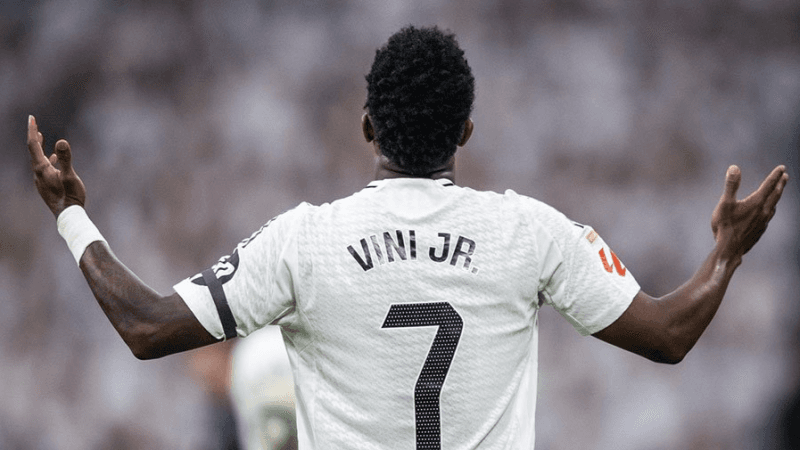 Le Real Madrid ne sanctionnera pas Vinicius Jr...