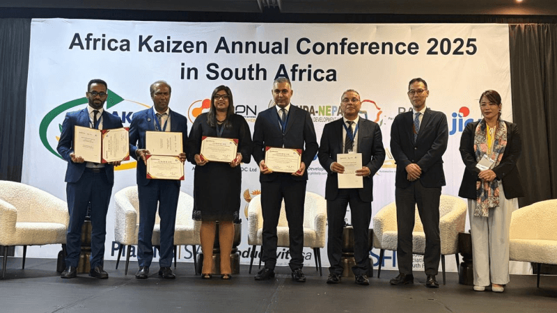 تونس مركز تميز كايزان في 'إفريقيا كايزان' بجوهانسبورغ