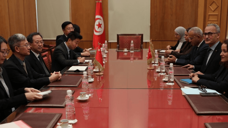 تونس والصين تتباحثان تعزيز التعاون في الميادين ذات الأولوية