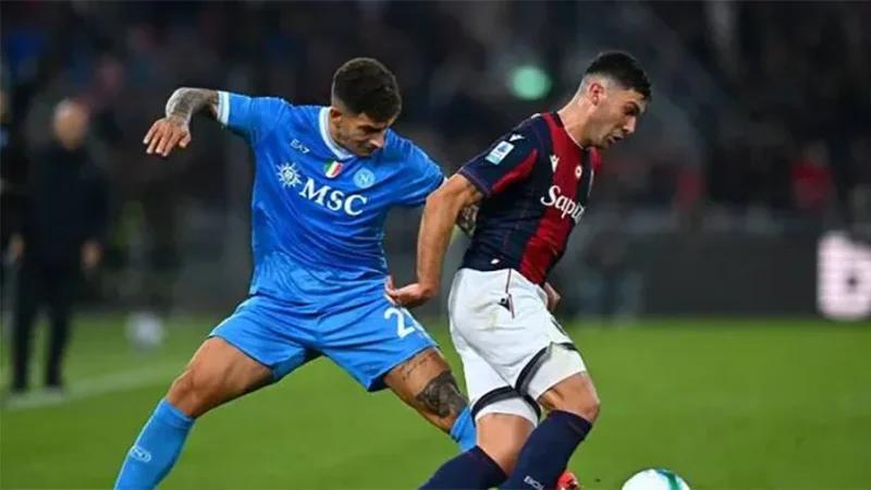 بطولة إيطاليا: نابولي ينهزم أمام بولونيا بثنائية نظيفة