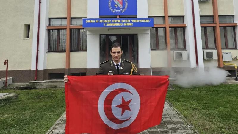 تتويج النقيب مروان الطرودي في الدروس الدولية العليا ببوخارست