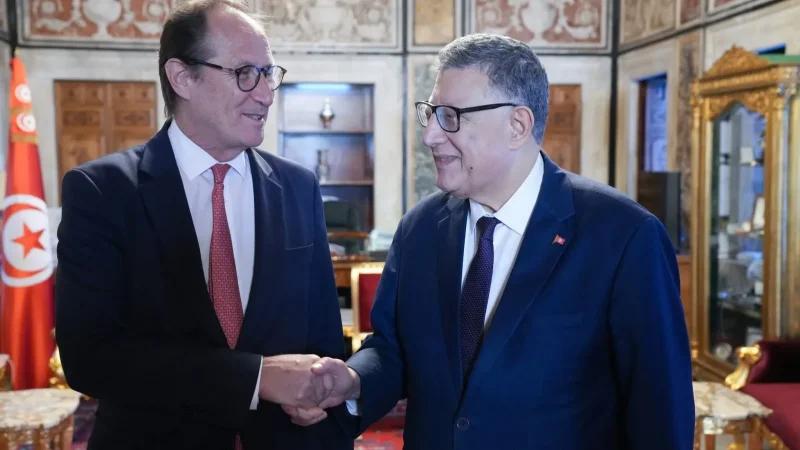 رئيس البرلمان يلتقي برئيس لجنة العلاقات الخارجية بالجمعية الفرنسية