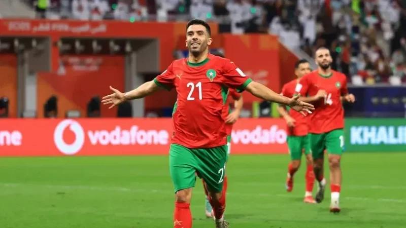 المغرب تهزم الإمارات بثلاثية وتبلغ نهائي كأس العرب