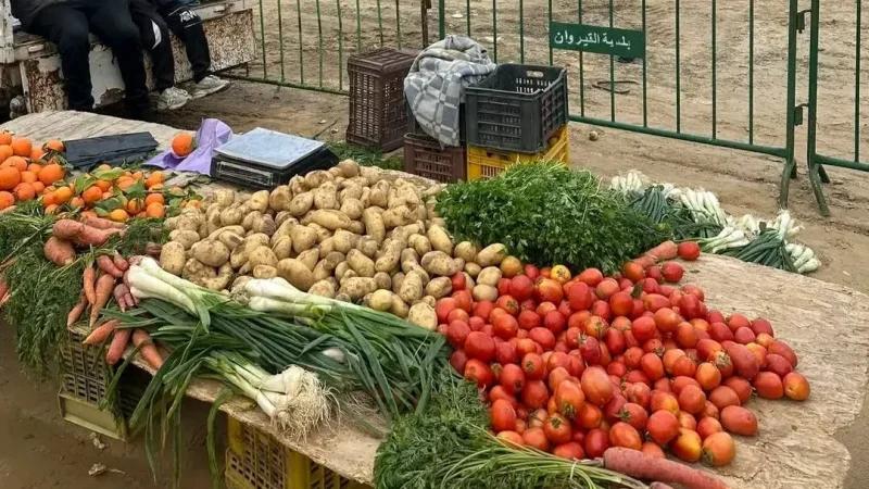 القيروان:افتتاح السوق الأسبوعي في زعفرانة بحضور لافت للباعة والمواطنين