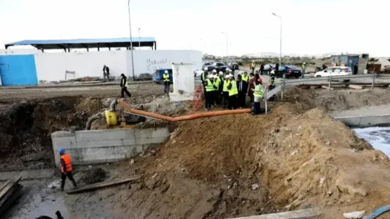 أشغال مشروع حماية سكرة وأريانة من الفيضانات تبلغ حدود 70%