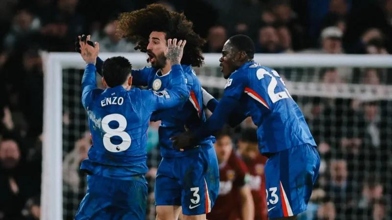 تشيلسي يقلب الطاولة على وست هام في قمة لندن