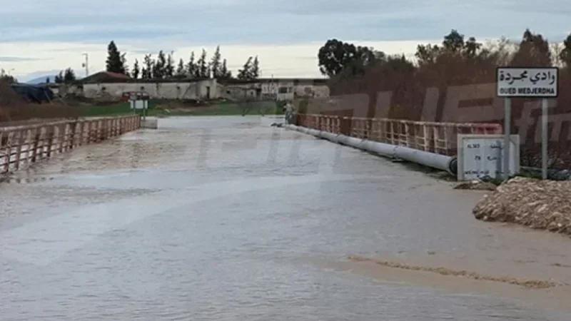 Crue de l'Oued Medjerda : Appel à la vigilance
