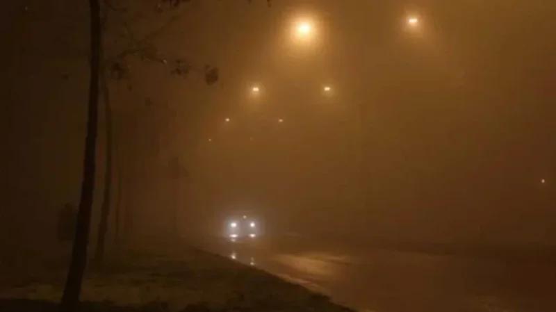 ضباب محلي كثيف آخر الليل قرب السواحل والمنخفضات