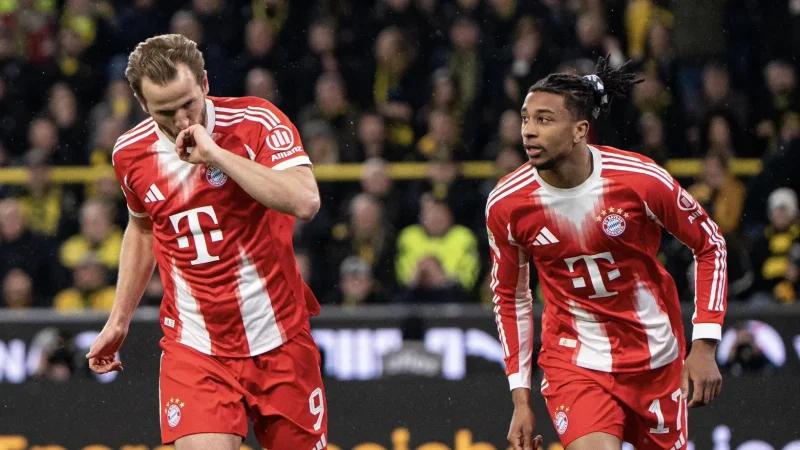 بايرن ميونيخ يقلب الطاولة على دورتموند بفضل هاري كين وكيميش