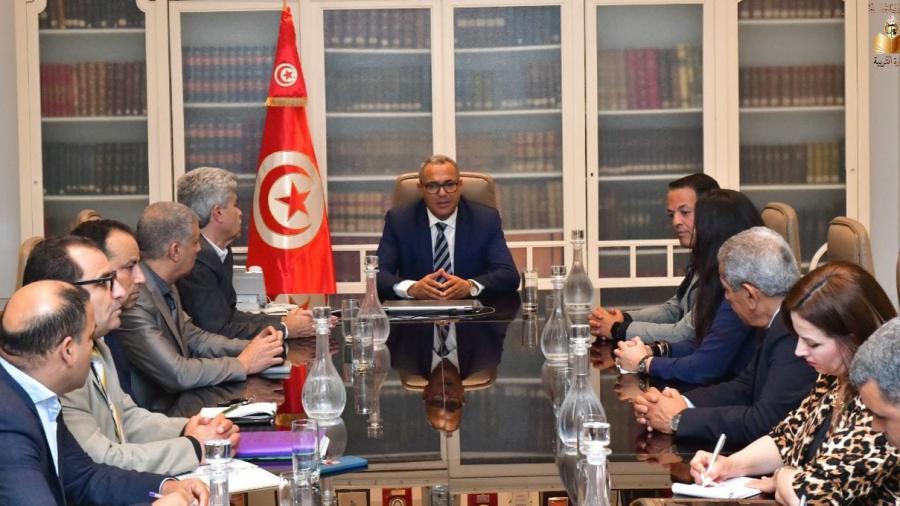 Le ministre de l'éducation reçoit une délégation de l’ARP