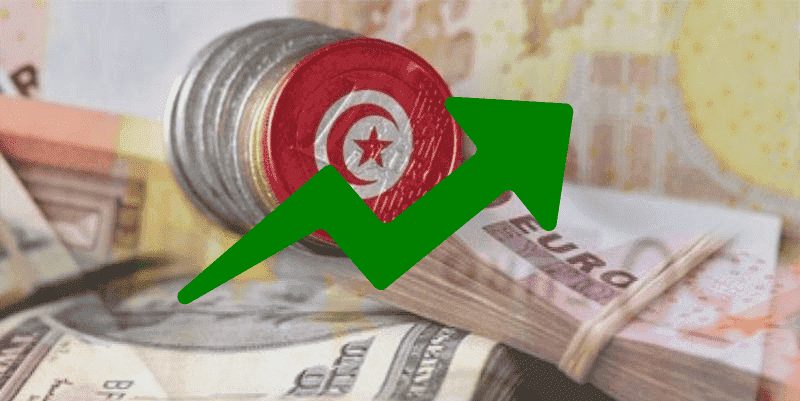 Tunisian Dinar currency exchange rate on 03 January 2023