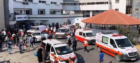 All hospitals in Gaza are out of service