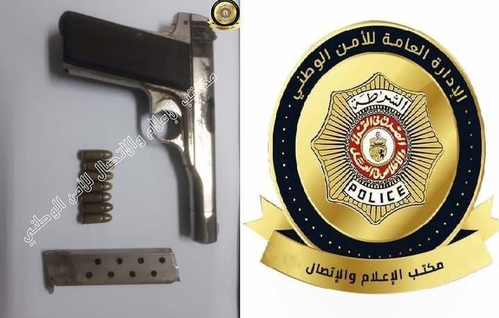 Tunisia-Ras Jebel: Man arrested and gun and seven bullets seized