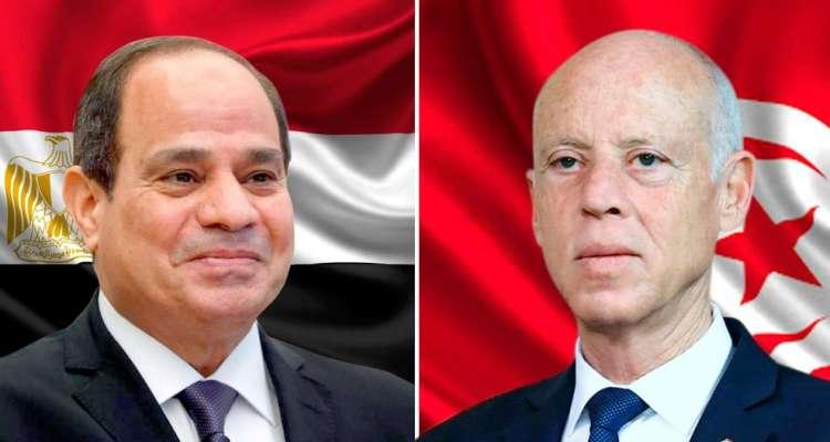 Tunisia-Gaza at the heart of an interview between Saied and Al-Sissi
