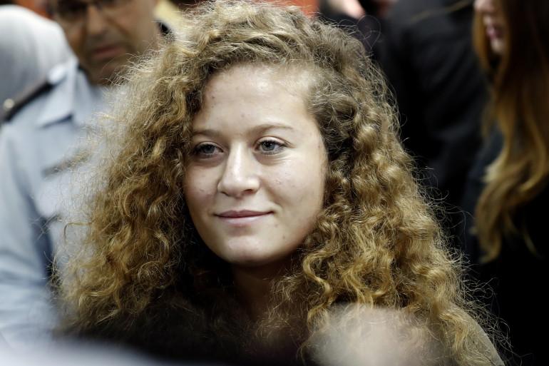 P-a-l-e-s-t-i-n-i-a-n activist Ahed Tamimi freed