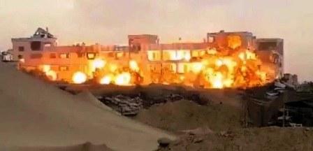 Gaza: IDF blows up Palestinian parliament building