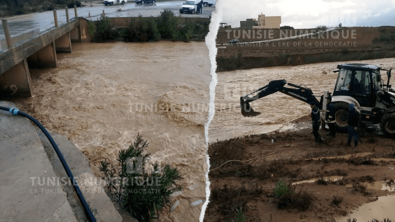 Tunisia-Jendouba: Civil protection calls on citizens to exercise caution and stay away from waterways