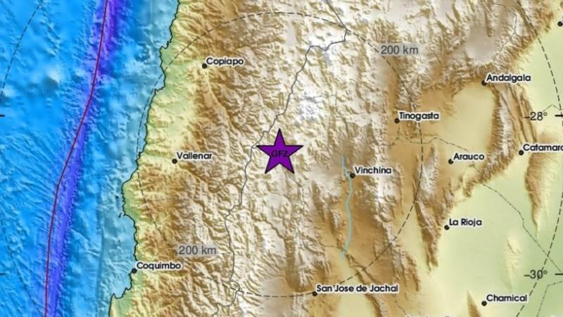 5.5-magnitude quake shakes west Argentina